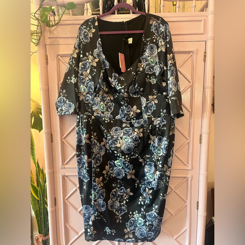 Plus Size Pinup Girl Clothing Mona Dress 4X
